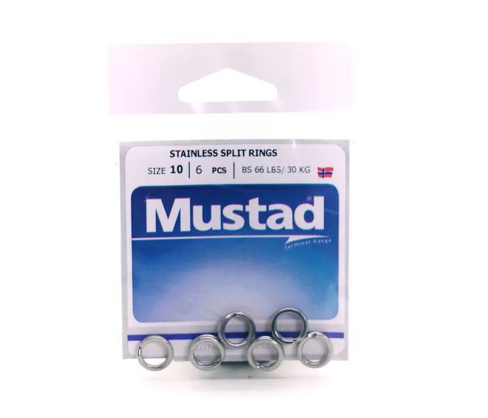 MUSTAD STAINLESS SPLIT RINGS