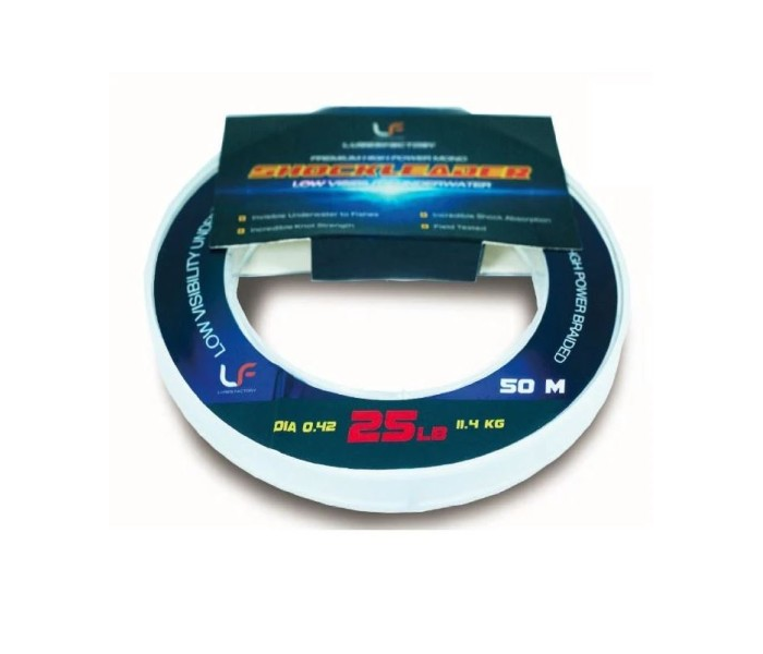 LURES FACTORY MONO SHOCK LEADER  50m