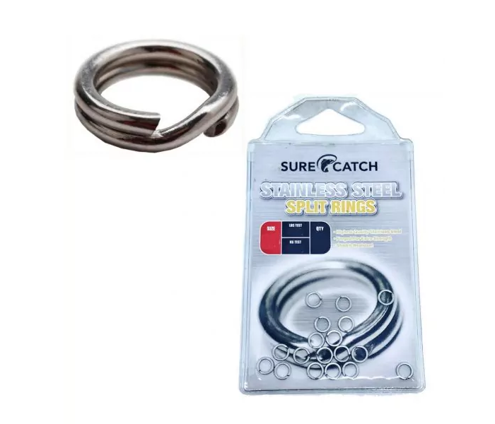 SURECATCH STAINLESS STEEL SPLIT RING