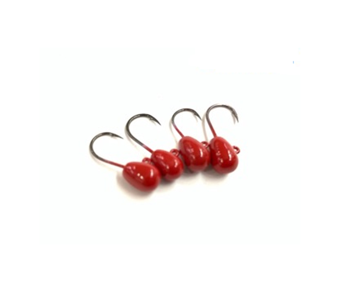 MUSTAD  MATCH JIG HEAD RED