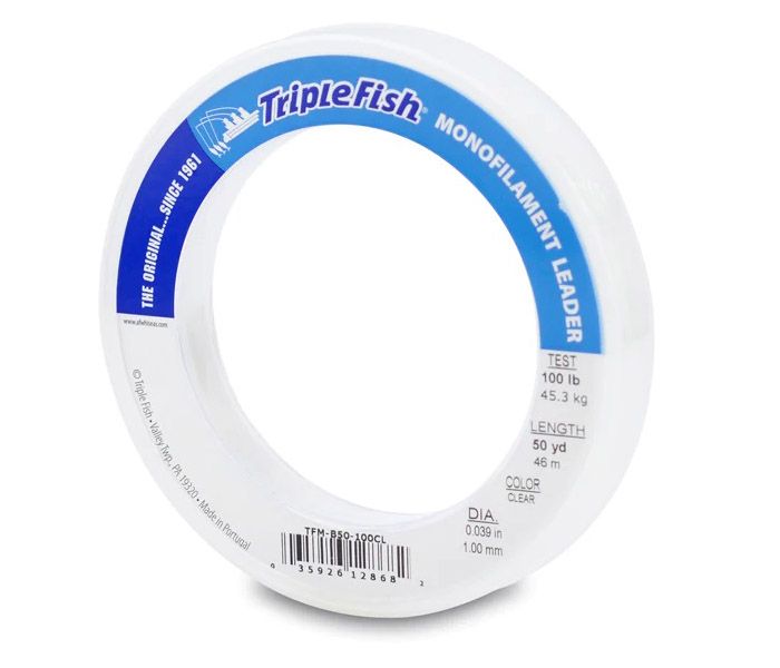 TRIPLE FISH MONOFILAMENT 50 YDS