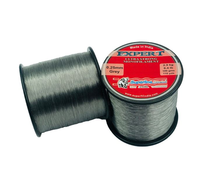 SUPERLINE EXPERT ULTRA STRONG MONOFILAMENT GREY APPROX. 1780M