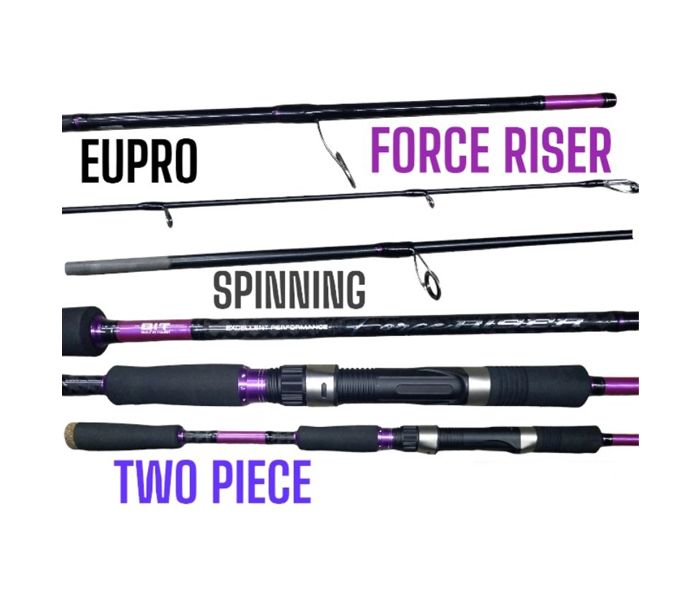 EUPRO FORCE RISER SPINNING FISHING ROD