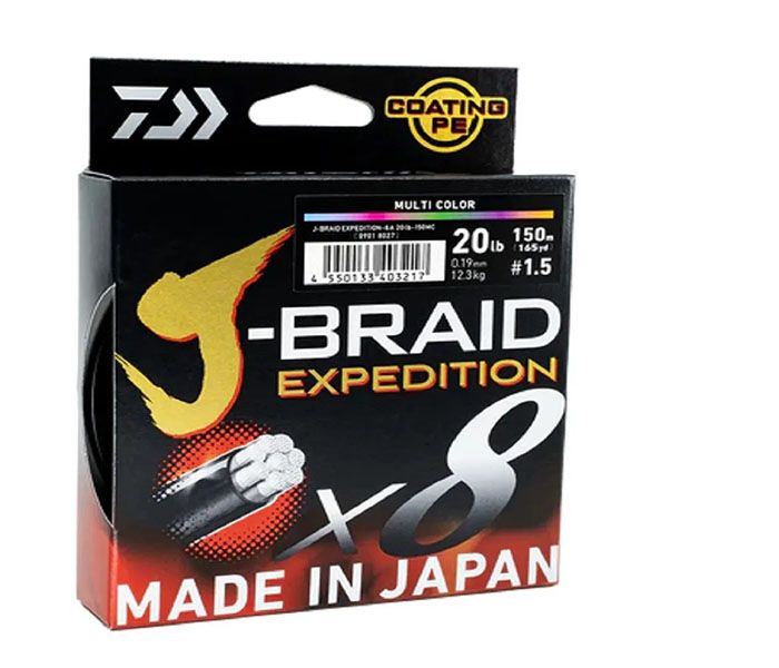 DAIWA J BRAID EXPEDITION 150Mtr