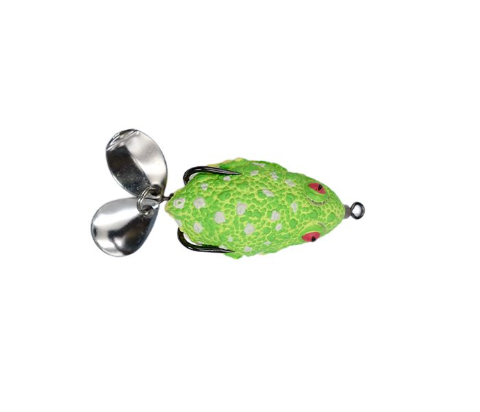 Lure Factory Gecko Frog 4cm (6.5g) – Double Spinner