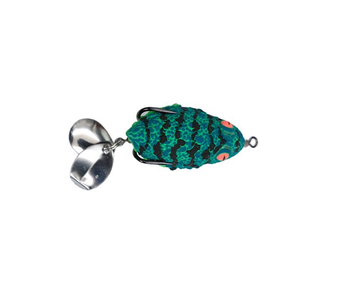 Lure Factory Gecko Frog 4cm (6.5g) – Double Spinner