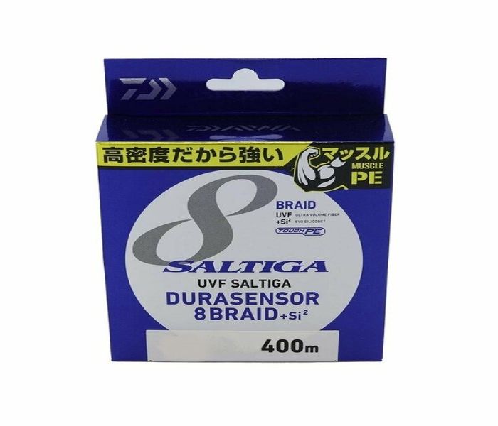 Daiwa UVF Saltiga Dura Sensor X8 400MTR