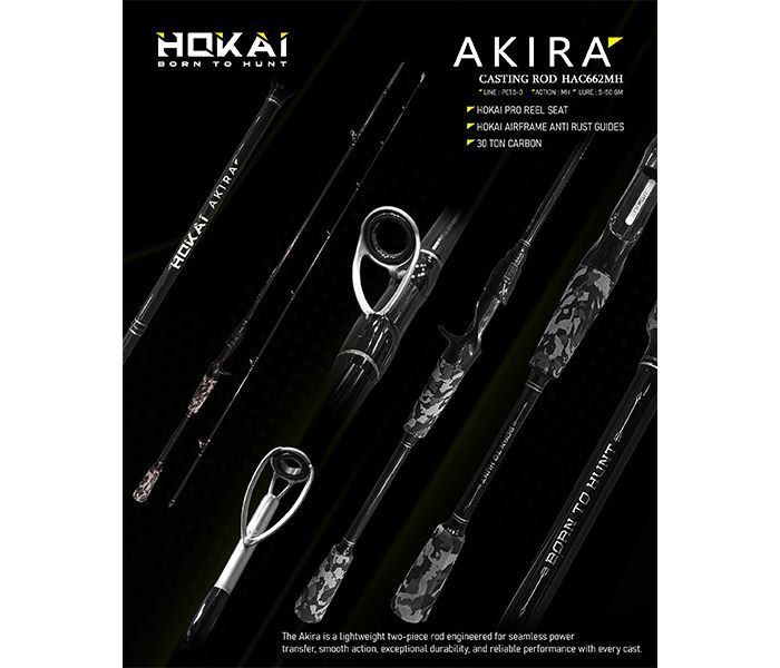 HOKAI AKIRA BAITCASTING ROD