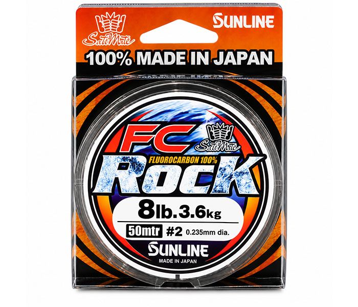 SUNLINE SALTIMATE FLURO CARBON ROCK 50MTR